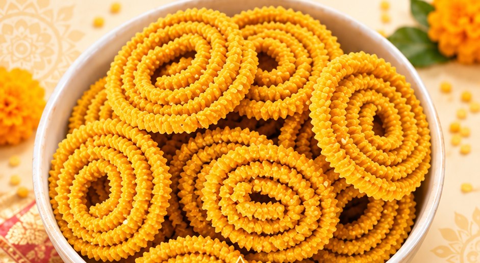 Moong Daal Chakli